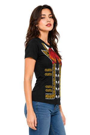 Playera Motivos Amarillos