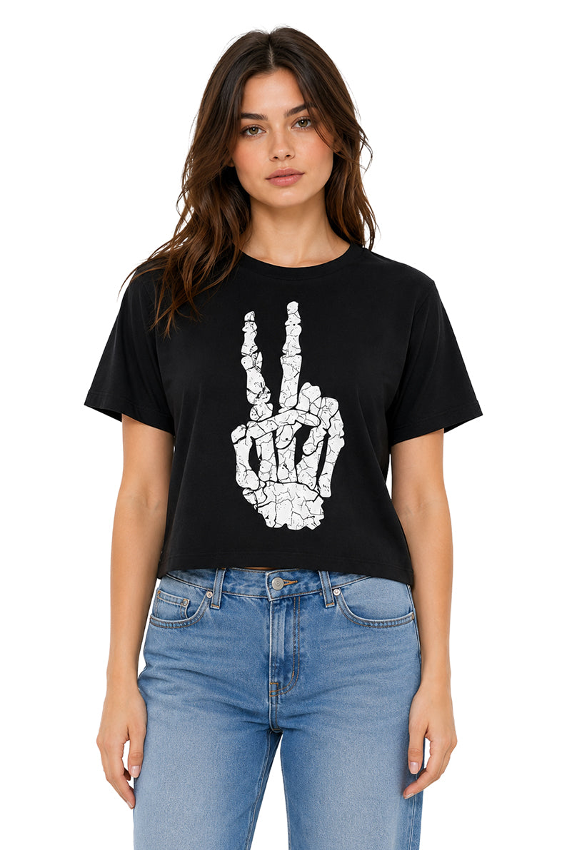 Playera Mano Calaca