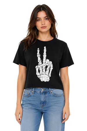 Playera Mano Calaca