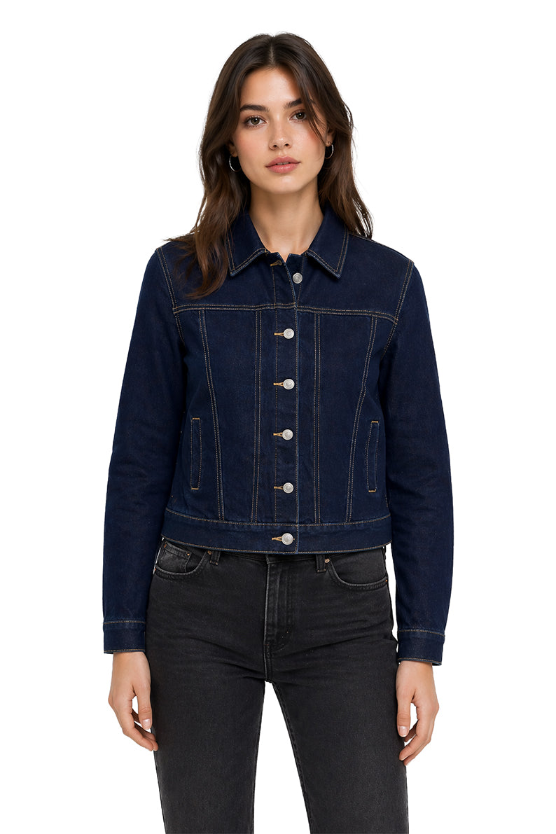 Chamarra Mezclilla Denim