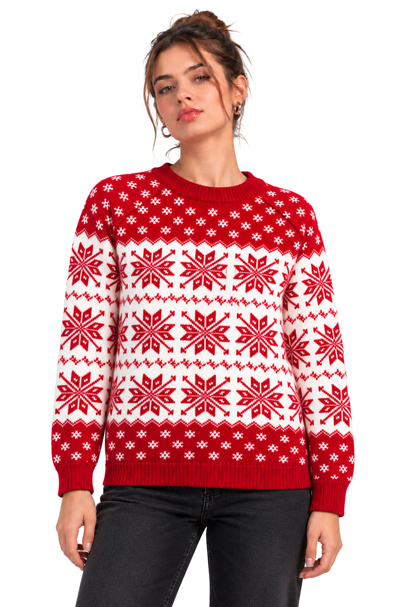 Suéter Navideño Copos