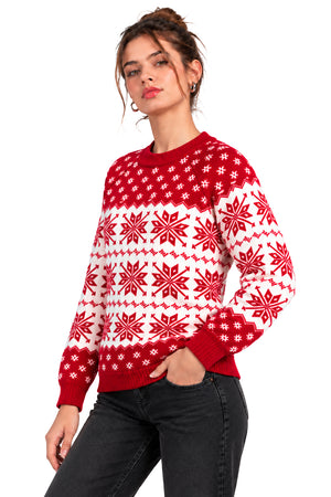 Suéter Navideño Copos