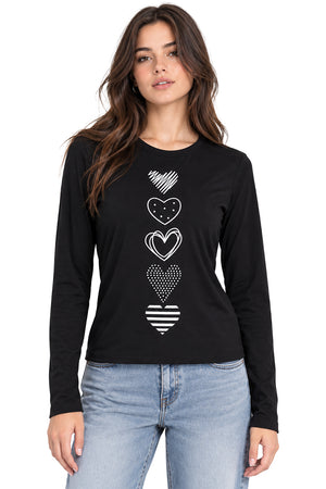 Playera Corazones