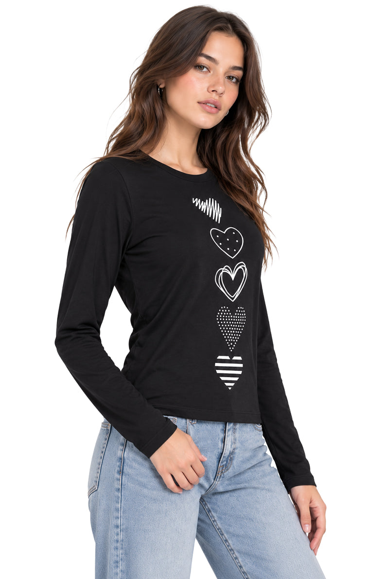 Playera Corazones
