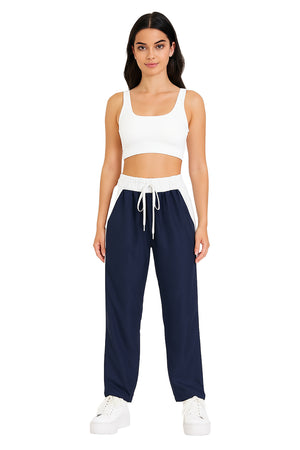 Jogger Dma / CORTE CONTRASTE  MARINO