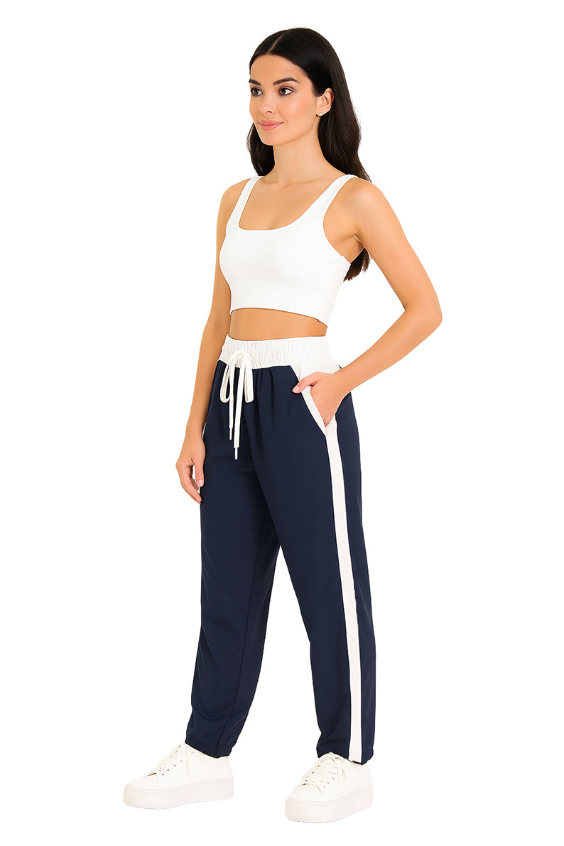 Jogger Dma / CORTE CONTRASTE  MARINO