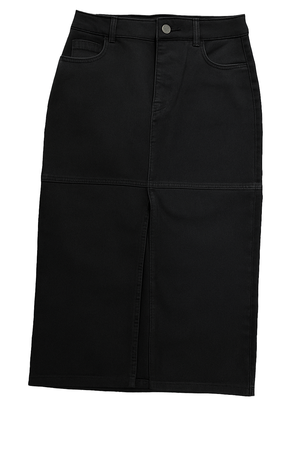 Falda /ABERTURA AL FRENTE   NEGRO