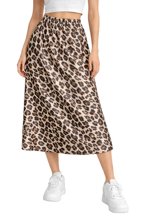 Falda Leopardo