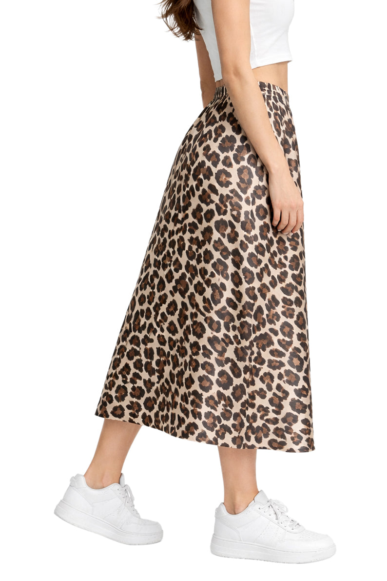 Falda Leopardo