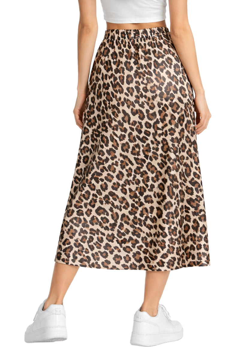 Falda Leopardo