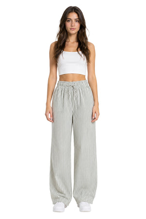 Pantalon Rayas Sage