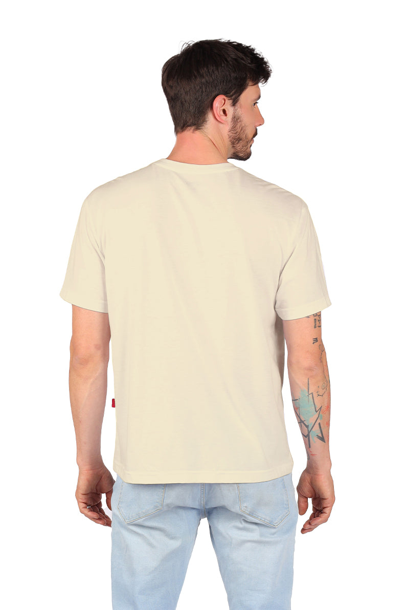 Playera CUELLO REDONDO Beige (8647790788831)