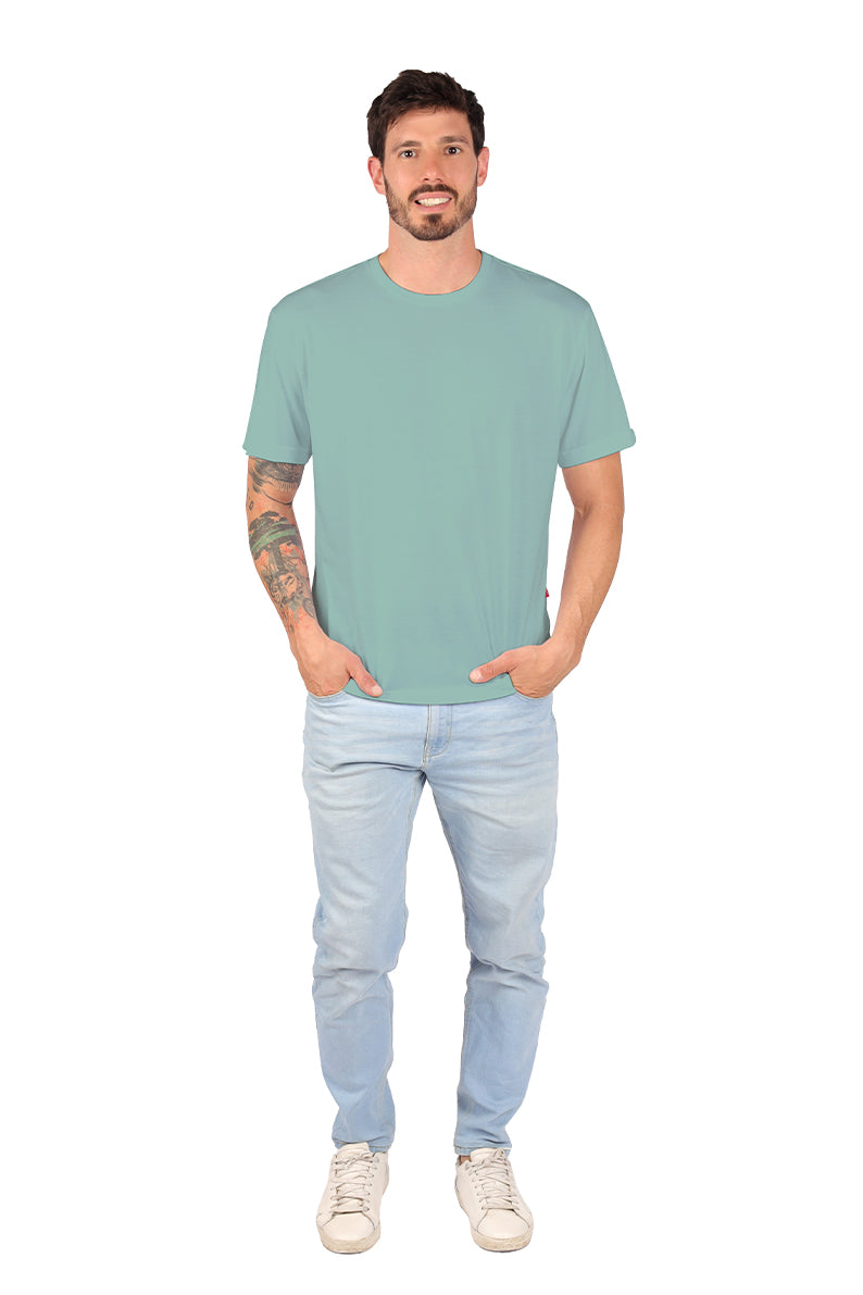Playera CUELLO REDONDO Cemento (8647871430879)