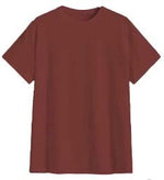 Playera Caballero MC / BASICA CUELLO REDONDO  TERRACOTA (9001772581087)