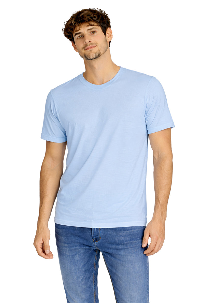 Playera Básica Cuello redondo Blue/Finch