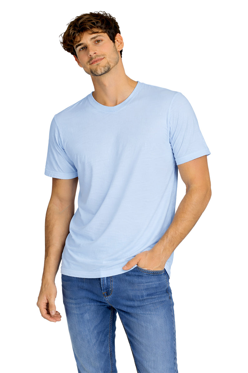 Playera Básica Cuello redondo Blue/Finch