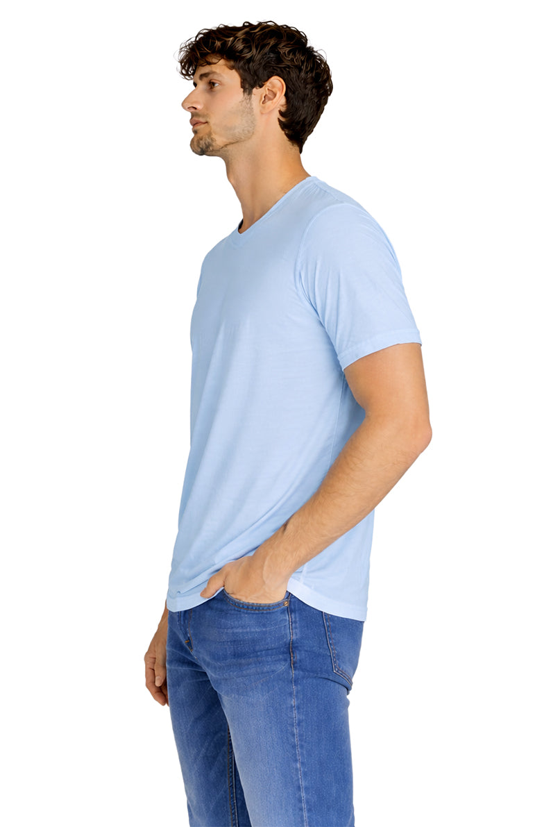 Playera Básica Cuello redondo Blue/Finch