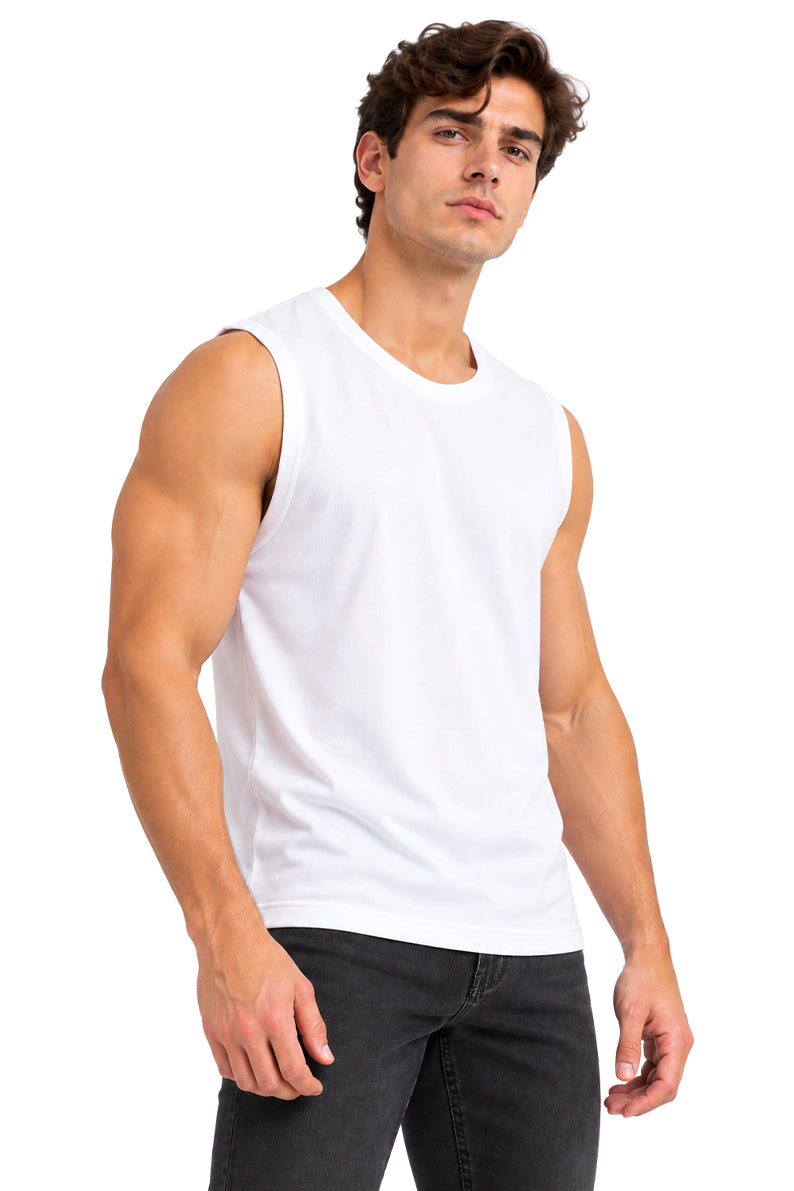 Tank Top Básica Blanco