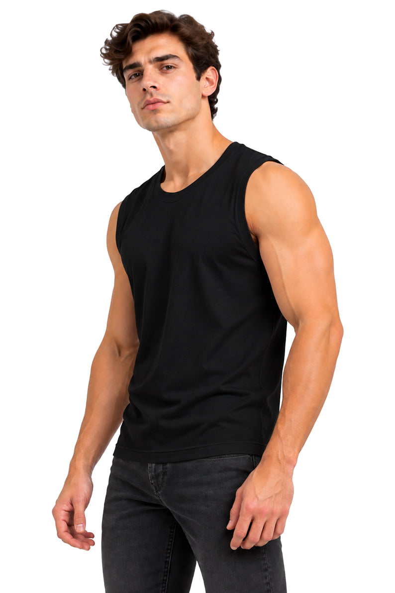 Tank Top Básica Negro