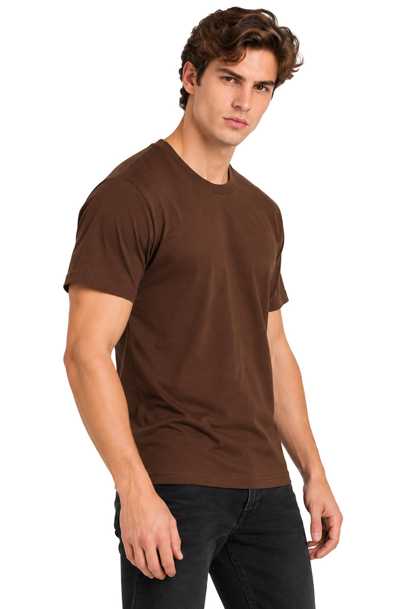 Playera básica cuello Redondo Coffee