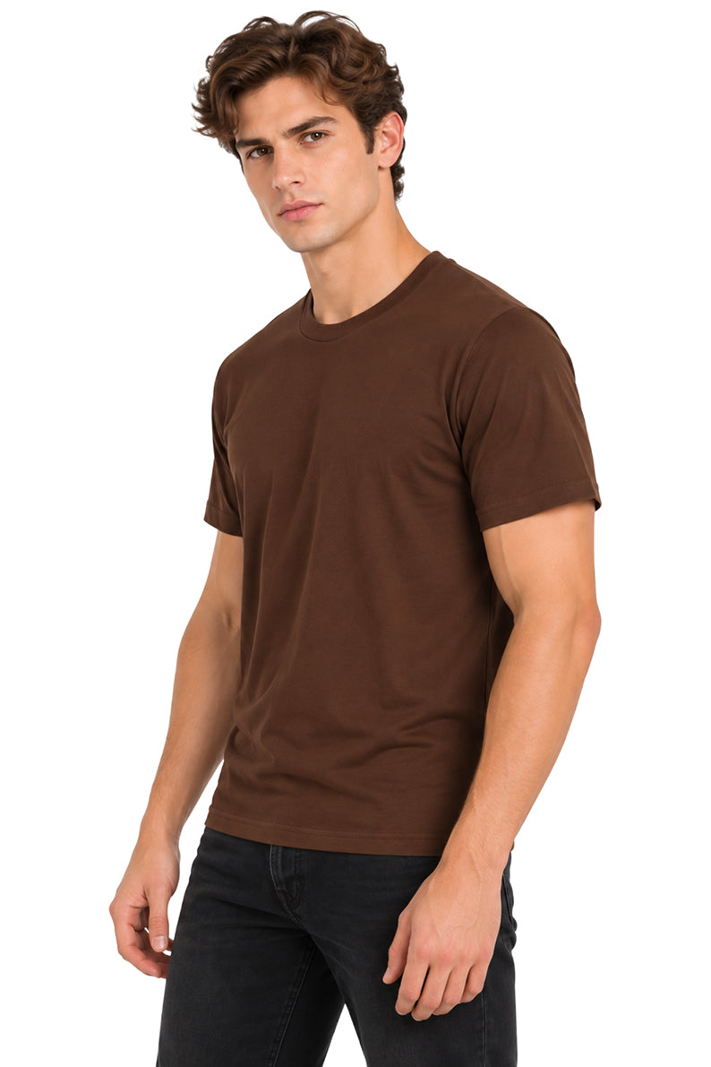 Playera básica cuello Redondo Coffee