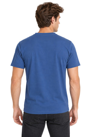 Playera básica cuello V Acero