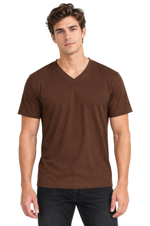 Playera básica cuello V Coffee