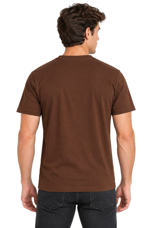 Playera básica cuello V Coffee
