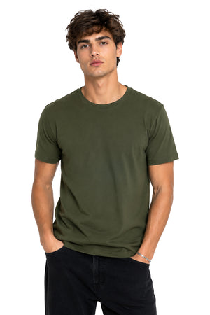 Playera Básica Olivo