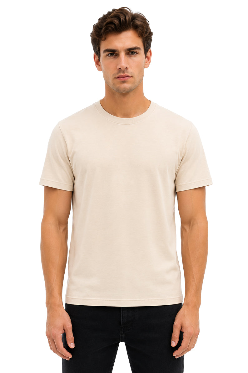 Playera básica Hueso