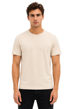 Playera básica Hueso