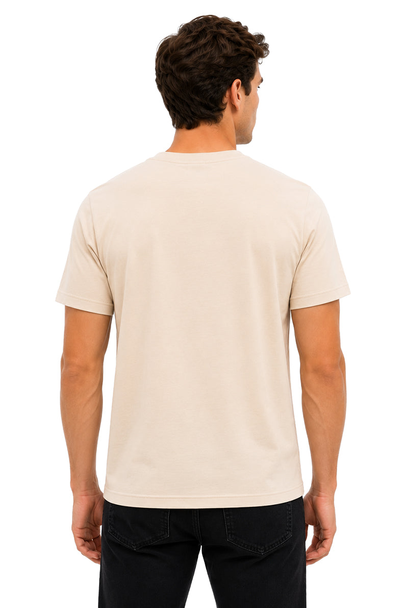 Playera básica Hueso
