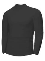 Playera Caballero ML / Básico Cuello Ruso vino (8814097891551)