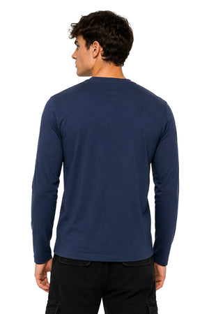 Playera Basica Manga larga Midnight