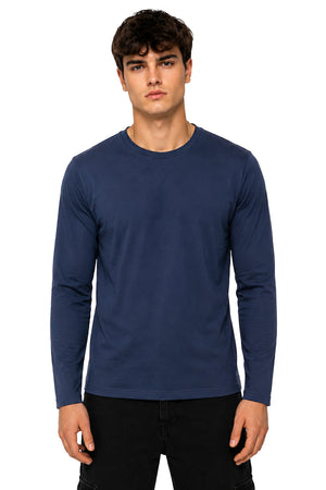 Playera Basica Manga larga Midnight