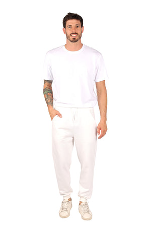Jogger Caballero / Básico  Blanco (8816917643487)