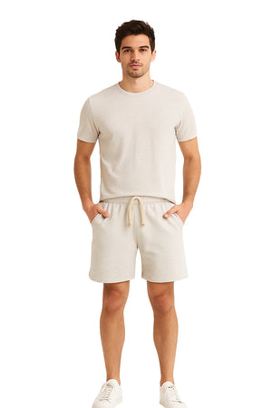 Bermuda Caballero / BERMUDA BASICA FELPA  JASPEADO (9109322432735)