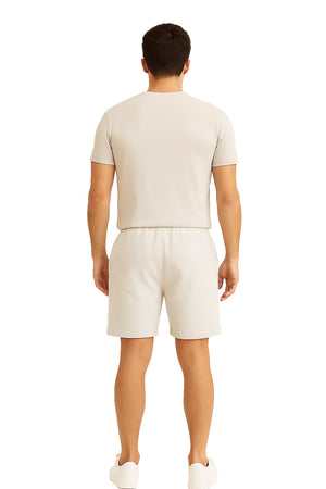 Bermuda Caballero / BERMUDA BASICA FELPA  JASPEADO (9109322432735)