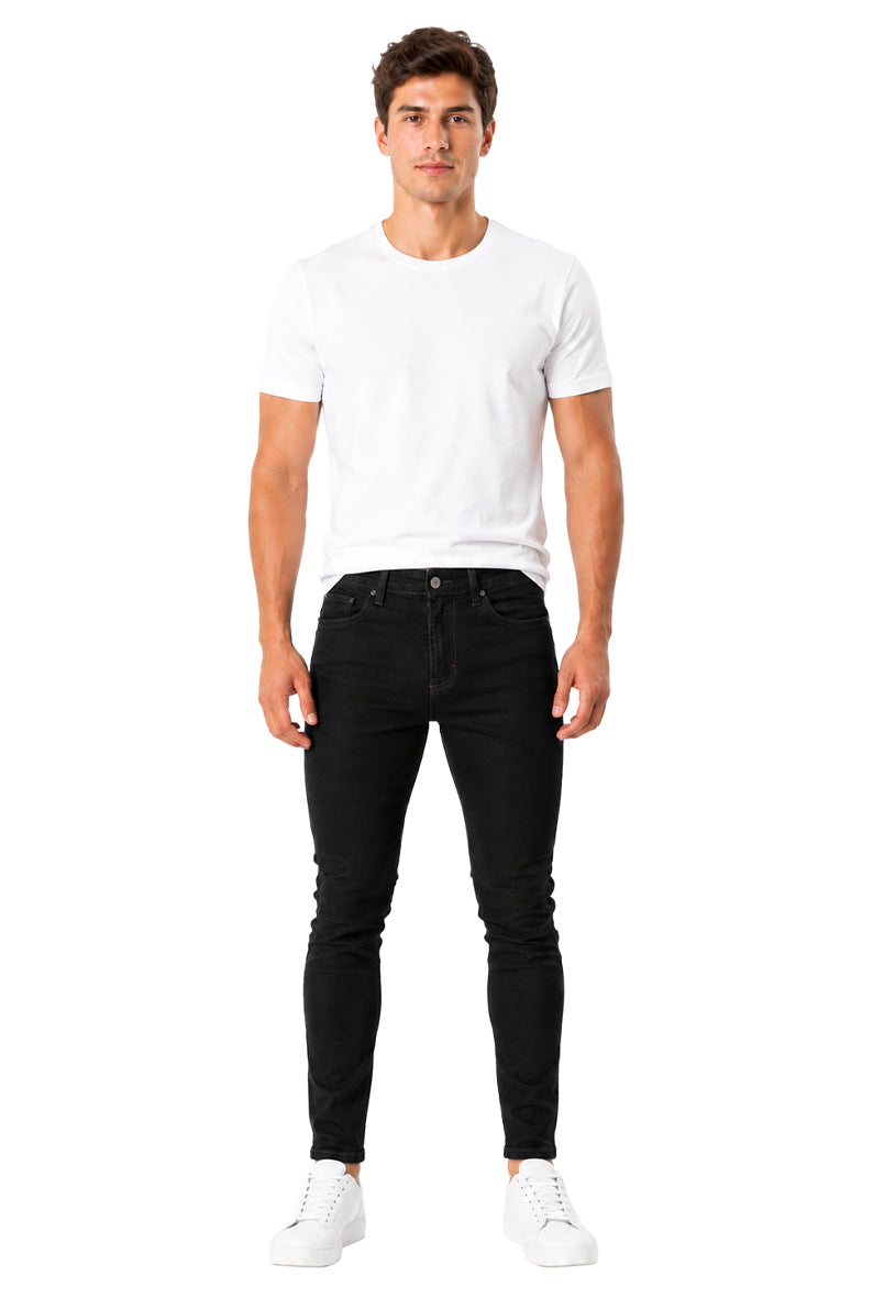 Pantalón Mezclilla Skiny Basic Neg