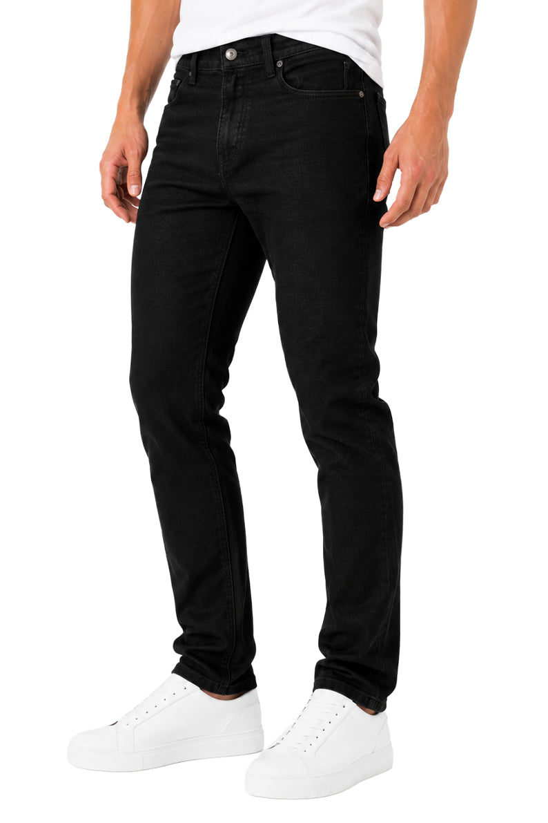 Pantalón Mezclilla Recto Basic Neg