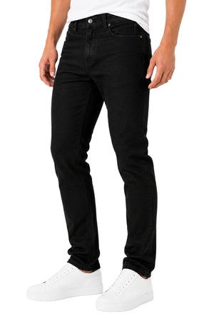 Pantalón Mezclilla Recto Basic Neg