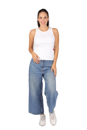 Tank Top Básica Blanca