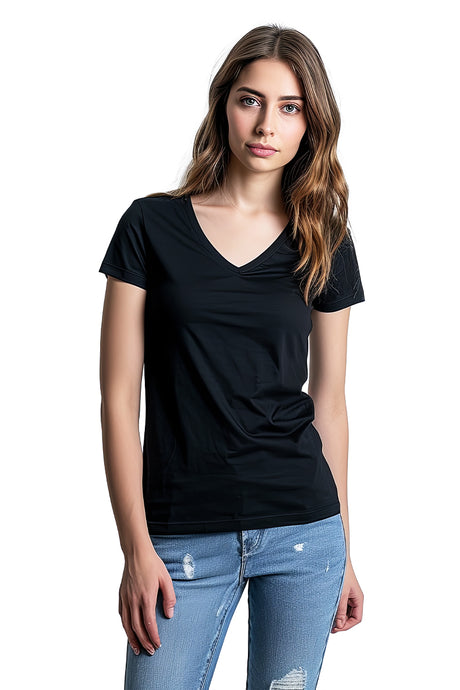 Playera BASICA CUELLO V (8648664744159)