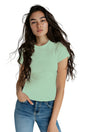 Playera Dama  BASICA CUELLO REDONDO  MENTA (8617200976095)