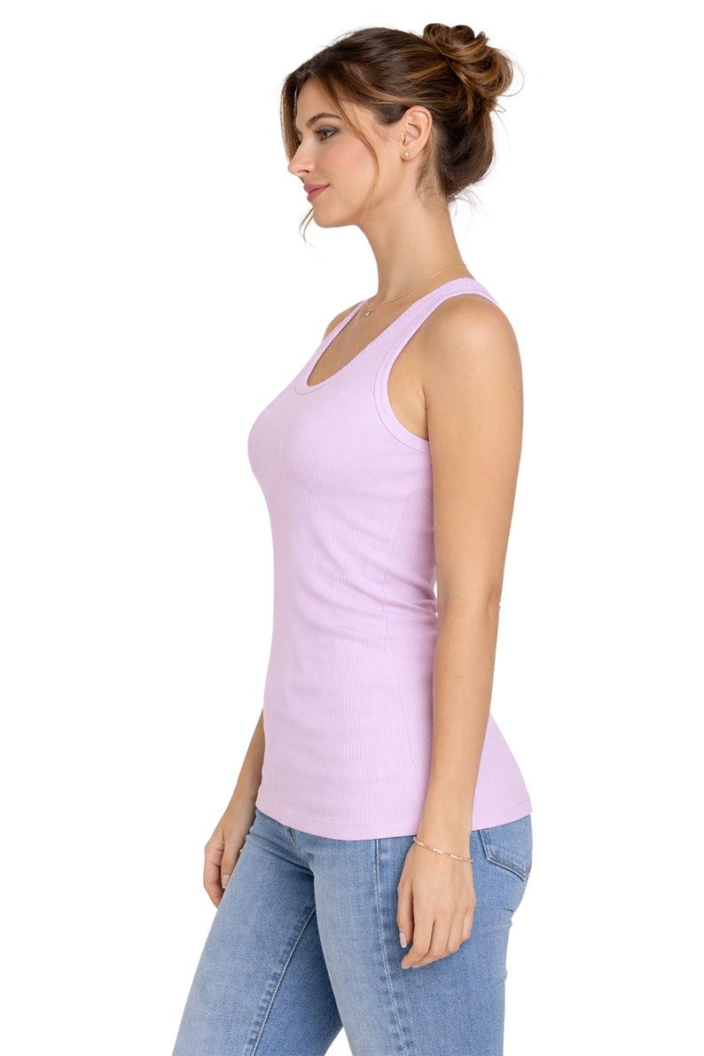 Tank Top Básica Zara/Rosa