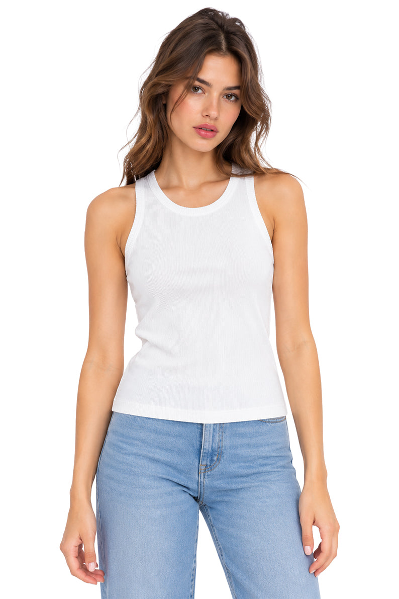 Tank Top básica Blanca