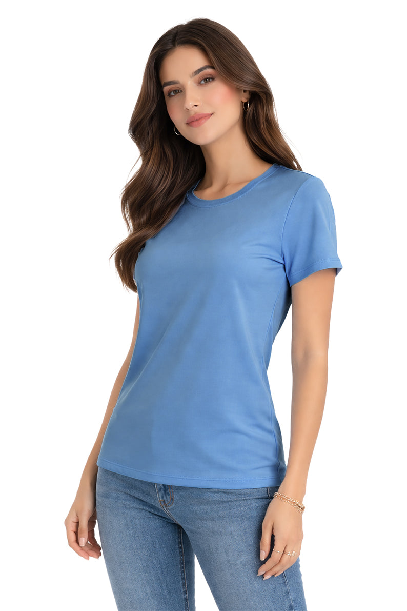 Playera Básica Cuello redondo Donnie/Blue