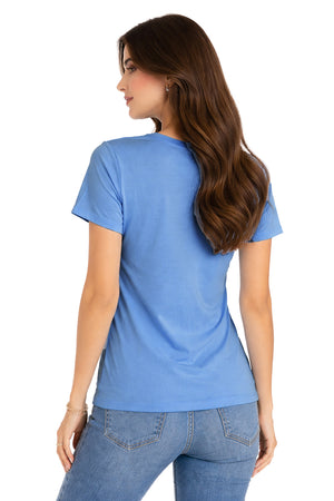 Playera Básica Cuello redondo Donnie/Blue