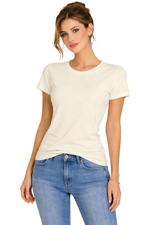 Playera Básica Cuello Redondo Whitecap/Gray