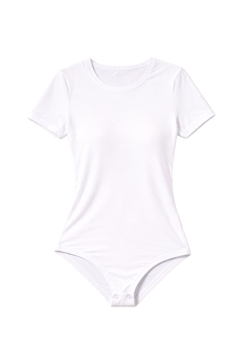 Body Manga Corta Blanco